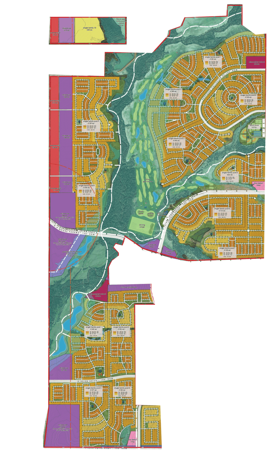 Celina Legacy Hills concept plan
